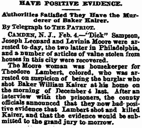 Harrisburg Patriot, February 5, 1894