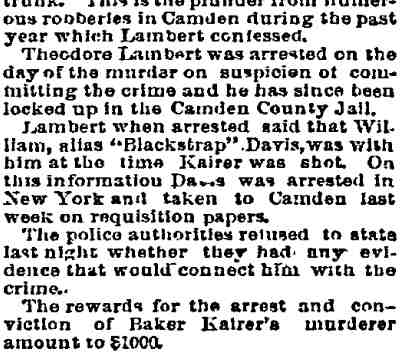 Philadelphia Inquirer, February 5, 1894, page 4