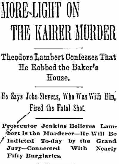Philadelphia Inquirer, February 8, 1894, page 1