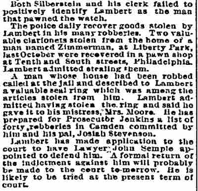 Philadelphia Inquirer, February 11, 1894, page 2