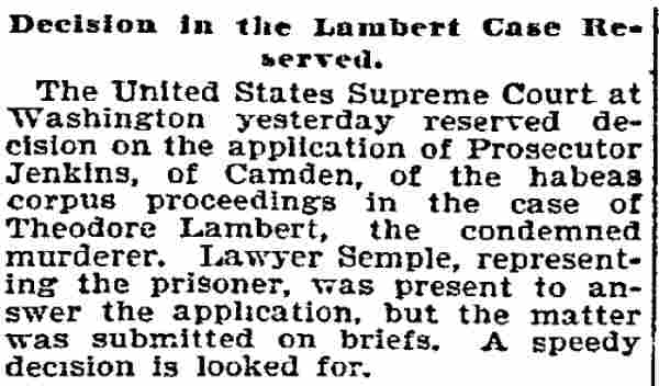 Philadelphia Inquirer, March 26, 1895
