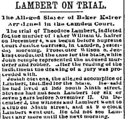 Philadelphia Inquirer, June 15, 1894, page 1