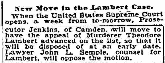 Philadelphia Inquirer, October 6, 1895