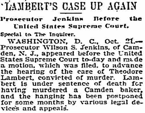 Philadelphia Inquirer, October 22, 1895