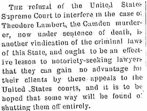 Trenton Evening Times, November 19, 1895