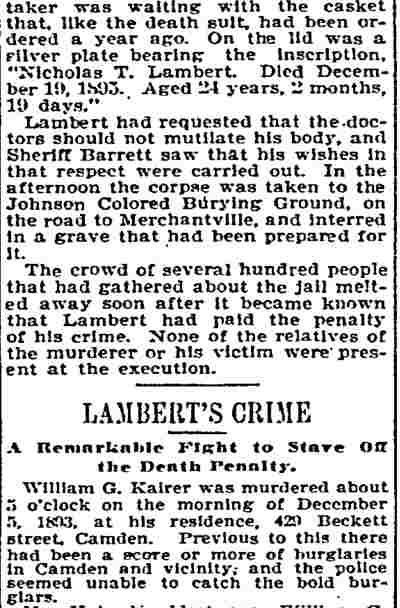 Philadelphia Inquirer, December 20, 1895, page 8