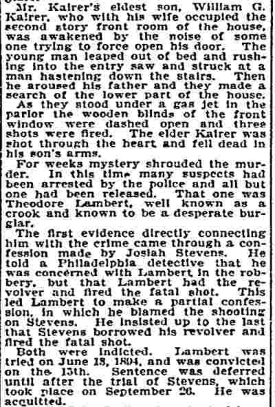 Philadelphia Inquirer, December 20, 1895, page 9