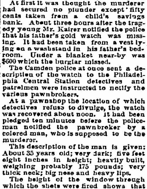 Philadelphia Inquirer, December 5, 1893, page 8