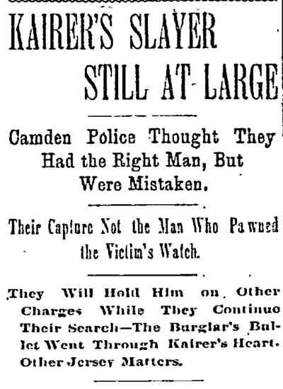 Philadelphia Inquirer, December 6, 1893, page 1
