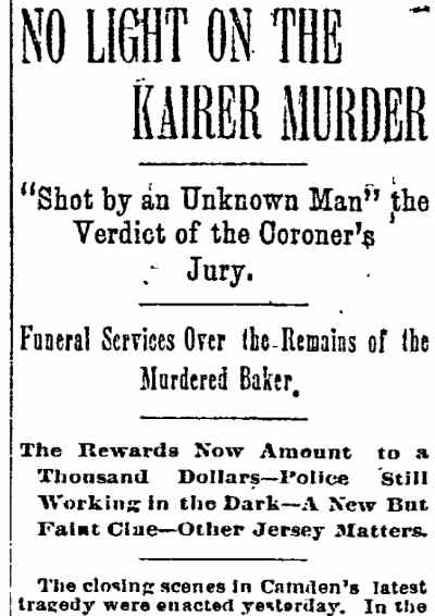 Philadelphia Inquirer, December 8, 1893, page 1