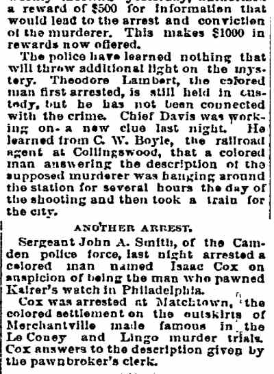 Philadelphia Inquirer, December 8, 1893, page 4