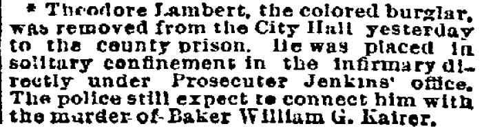 Philadelphia Inquirer, December 19, 1893