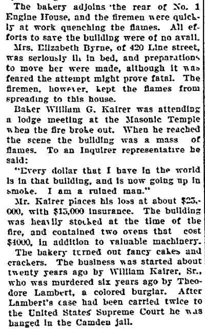 Philadelphia Inquirer, January 27, 1900, page 2