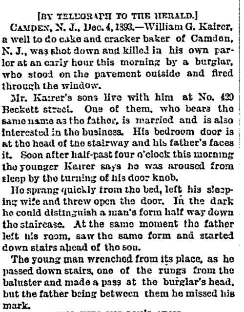 New York Herald, December 5, 1893, page 2