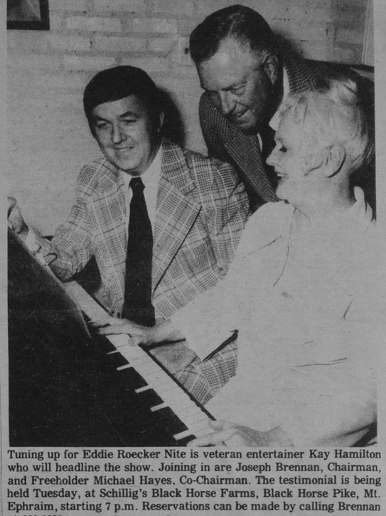 Kay Hamilton, Camden Courier-Post, 1970s