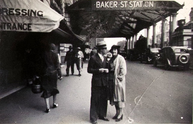 Peter and Frank Trado in England, summer 1936, photo 1