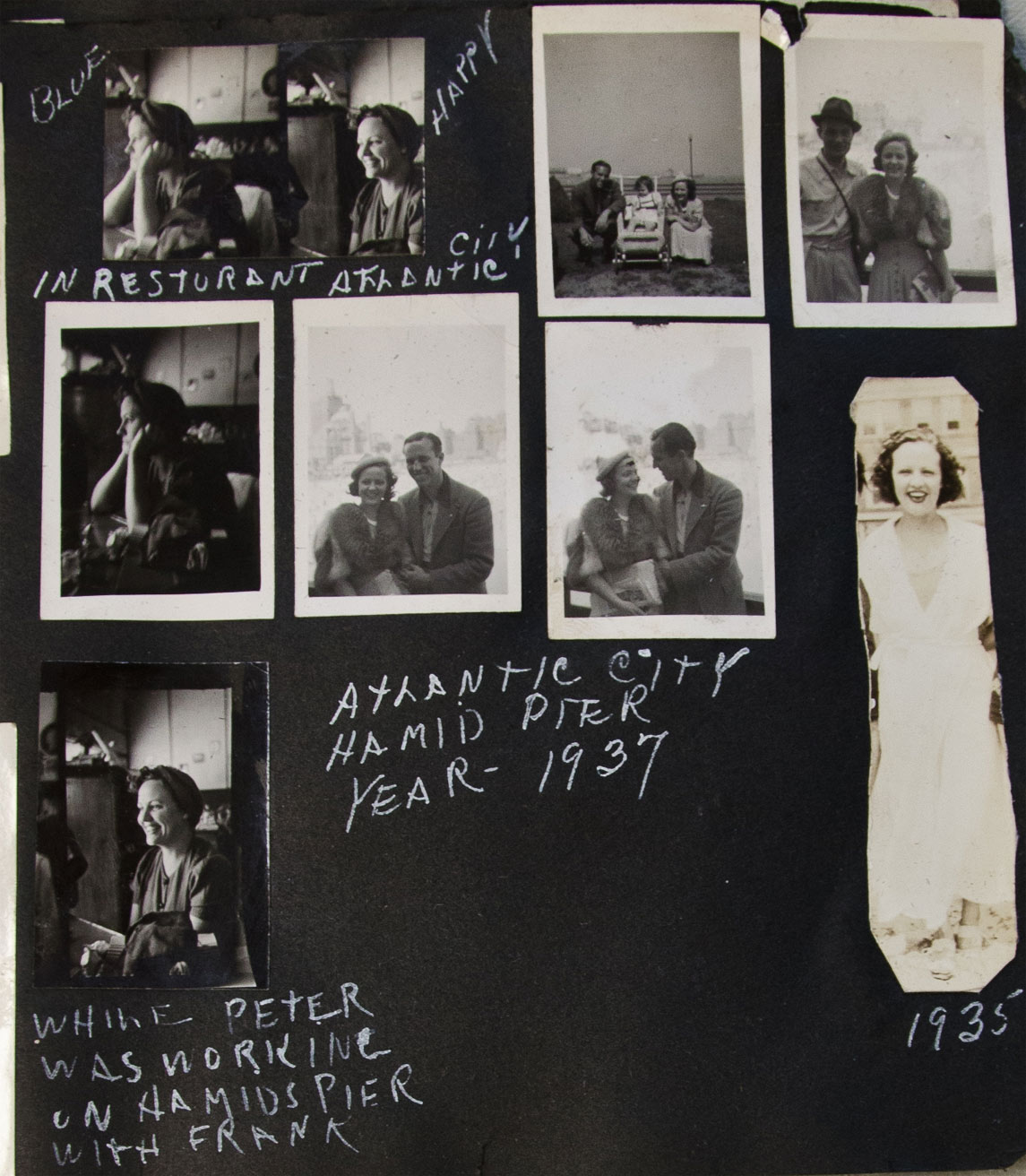Kay Hamilton, Atlantic City, 1937, photo 1