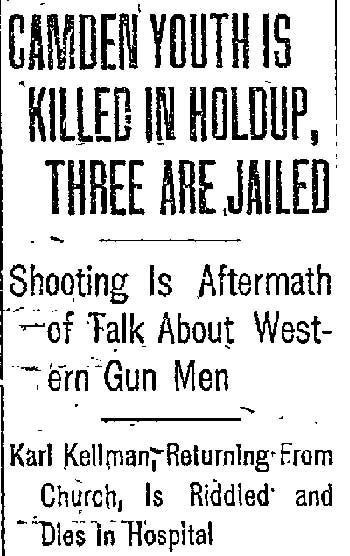 Philadelphia Inquirer October 14, 1912, page 1 of article