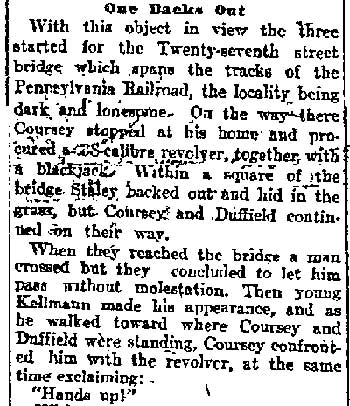 Philadelphia Inquirer October 14, 1912, page 3 of article
