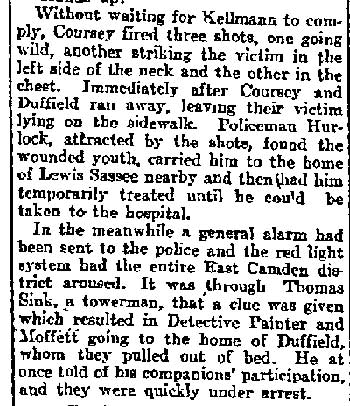 Philadelphia Inquirer October 14, 1912, page 4 of article