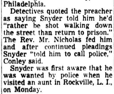 Woodley Snyder case continued