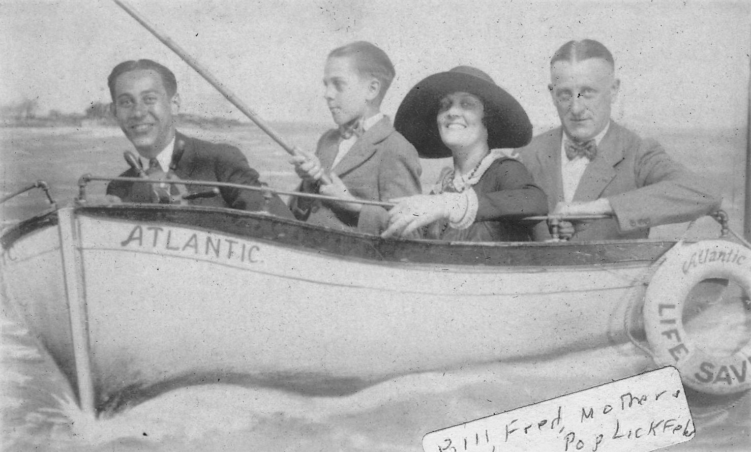 Left to right: William A. Lickfeld, Fred E. Lickfeld, Ruby R. Lickfeld, William E. Lickfeld