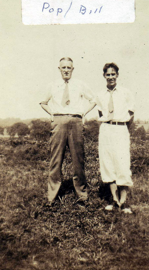 William E. and William A. Lickfeld, circa 1930