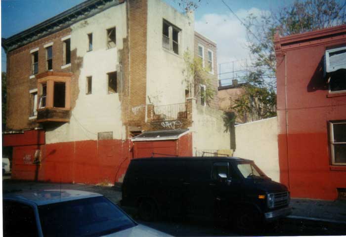 Back deck of the Lickfeld home on Reed Street, Philadelphia