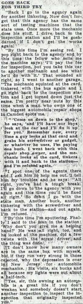 Is Zat So! column, January 14, 1938, page 3