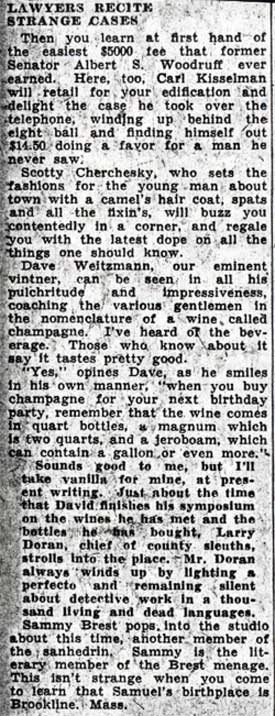 Is Zat So! column, January 8, 1938, page 2