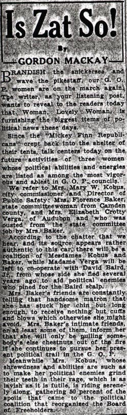 Is Zat So! column, January 18, 1938, page 1