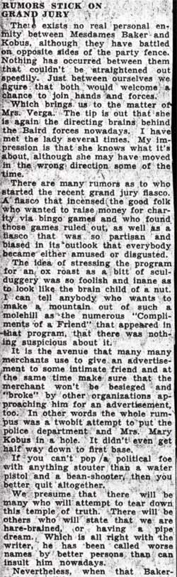 Is Zat So! column, January 18, 1938, page 3