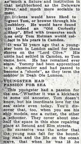 Is Zat So! — Gordon Mackay column, Camden Courier-Post, January 21, 1938 (2 of 6)