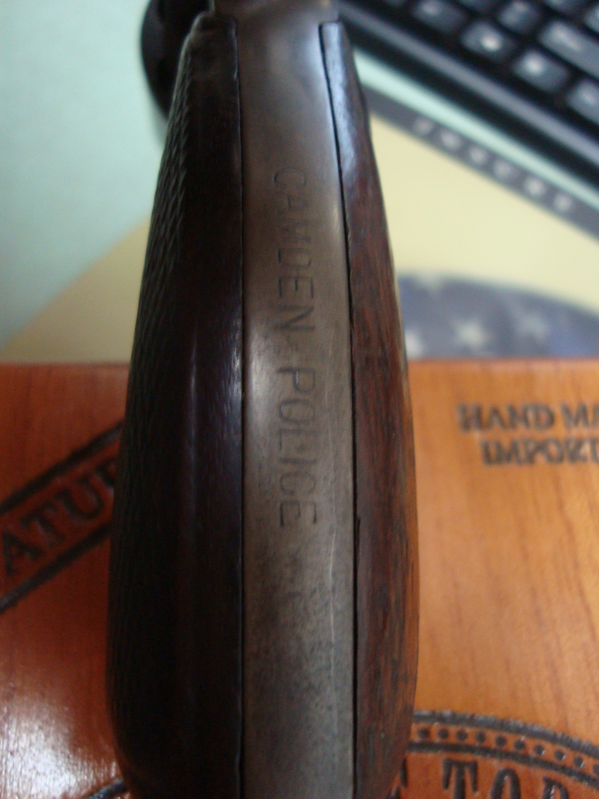 Heber McCord's service revolver