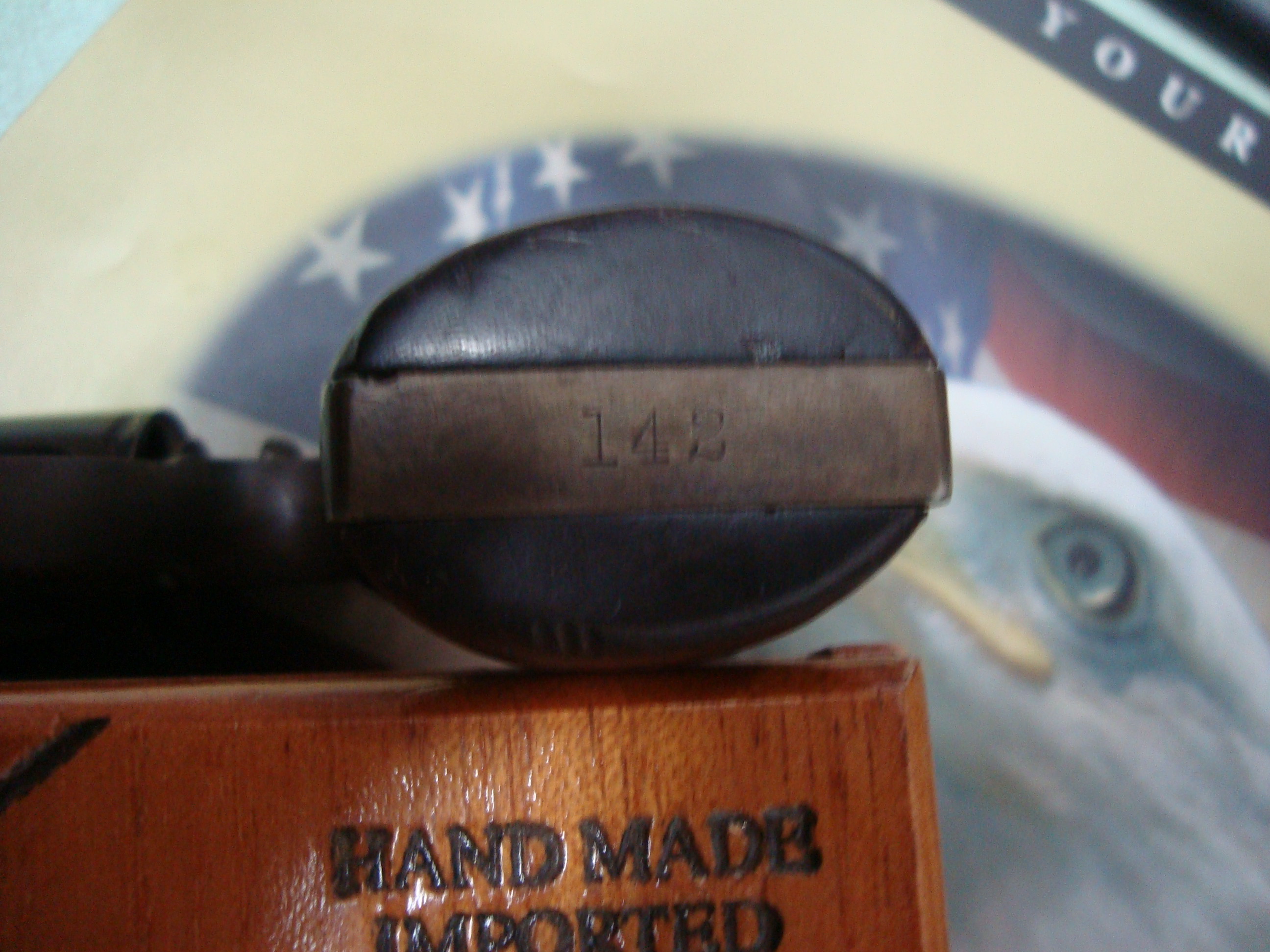 Heber McCord's service revolver