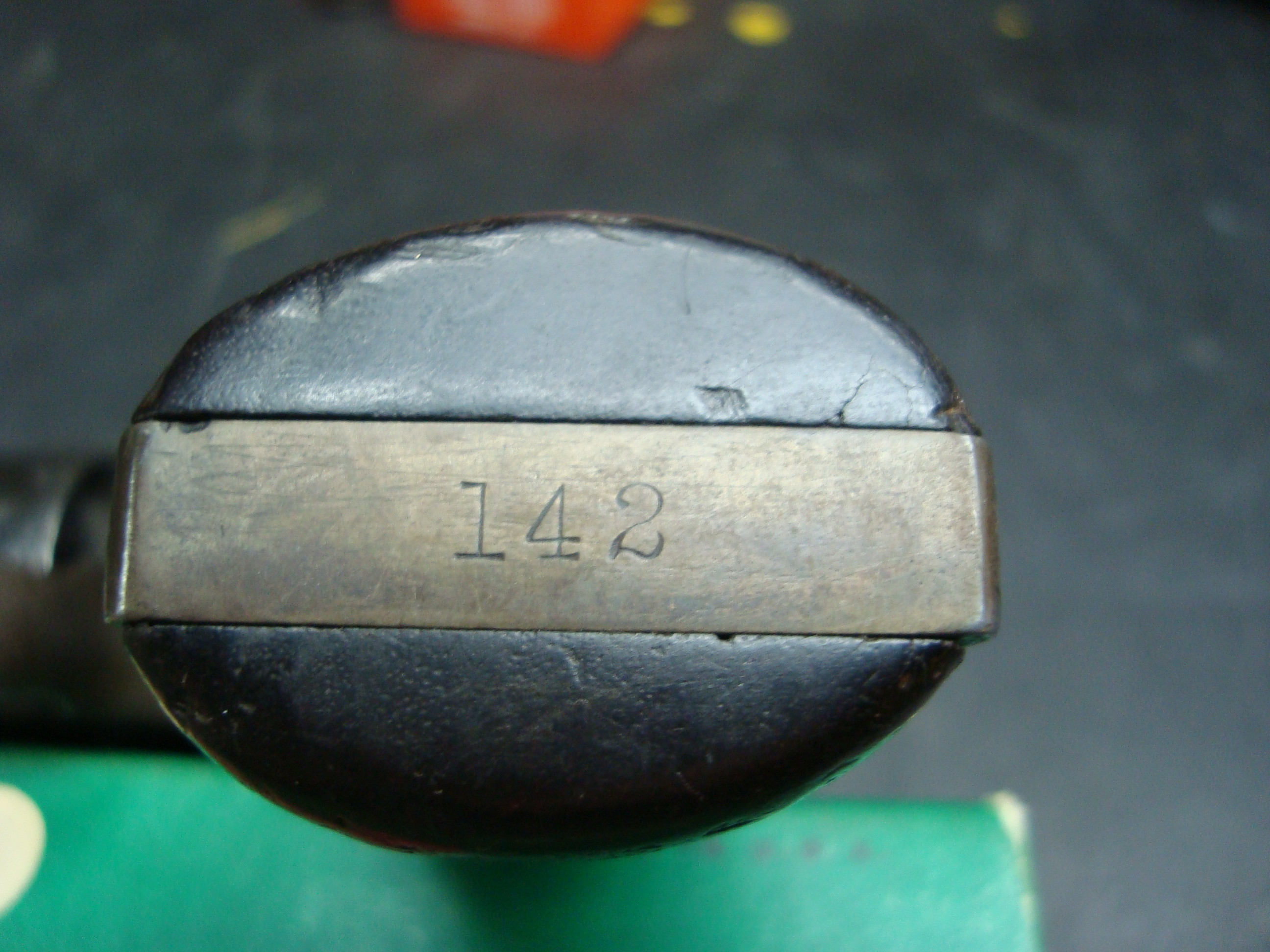 Heber McCord's service revolver