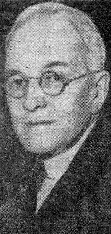 Sidney P. McCord obituary portrait, October 1944