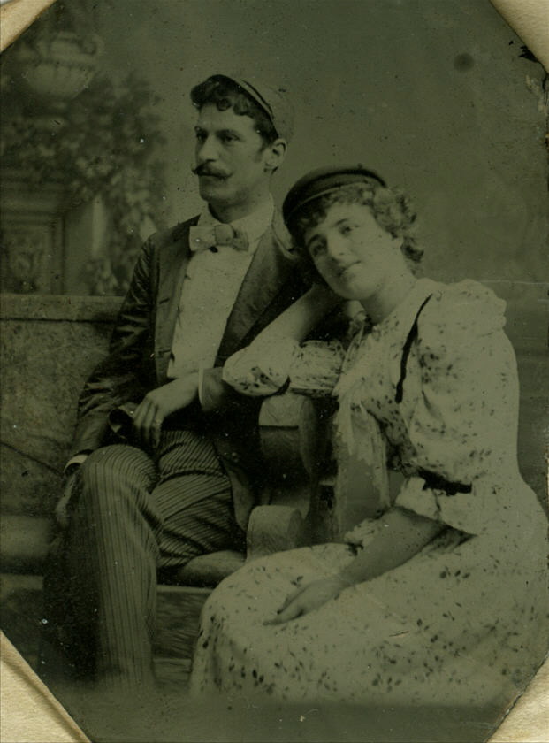 Charles A. and Lillie E.H. Morton, about 1885