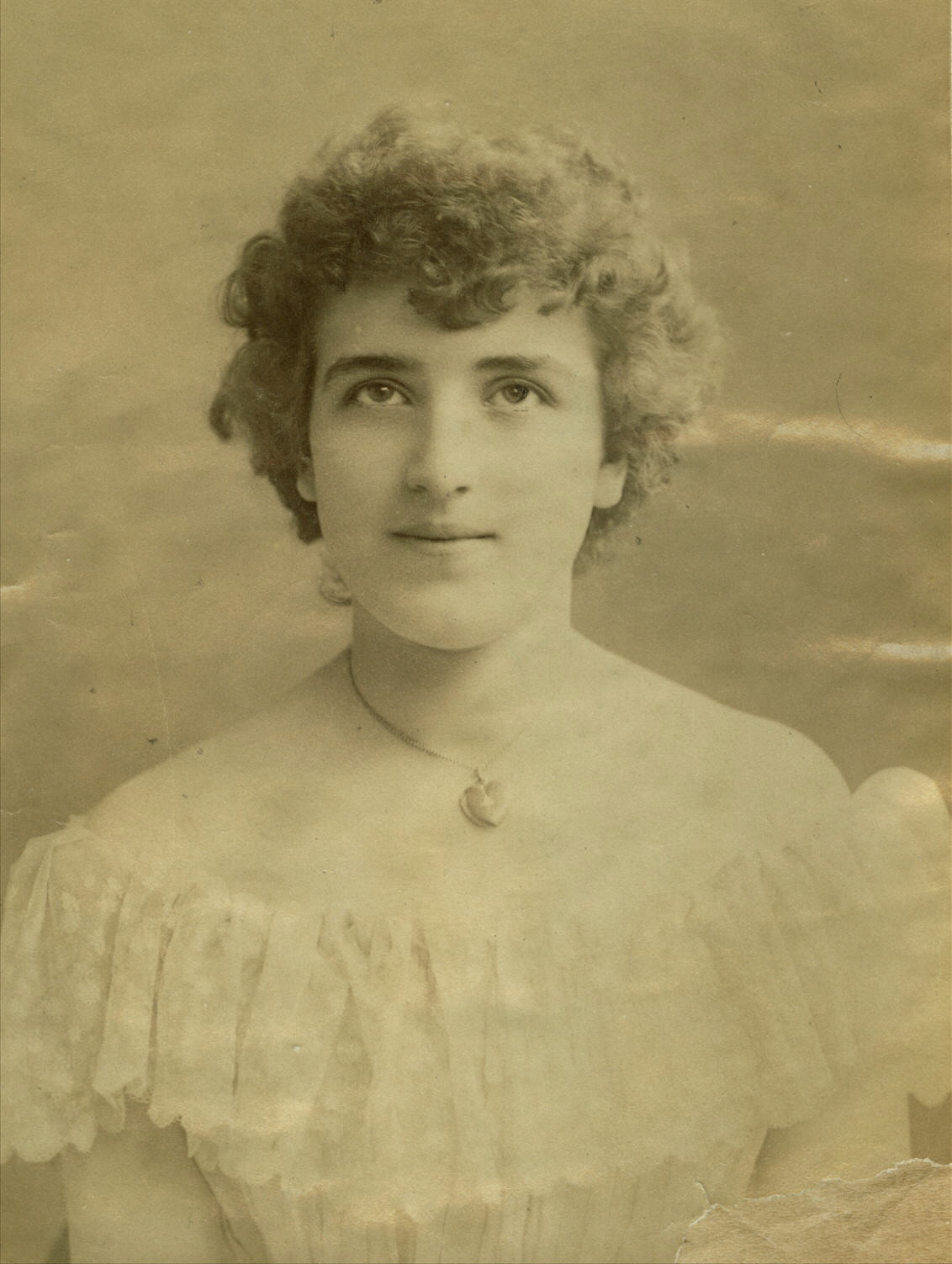 Lillie Evans Hires Morton, about 1884