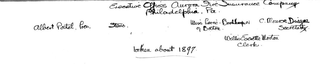 Willis Everett Morton caption text