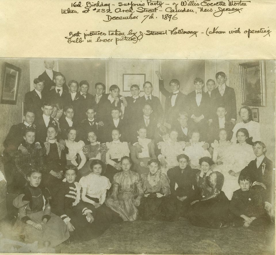 Willis Everett Morton surprise birthday party, December 7, 1896, second photo