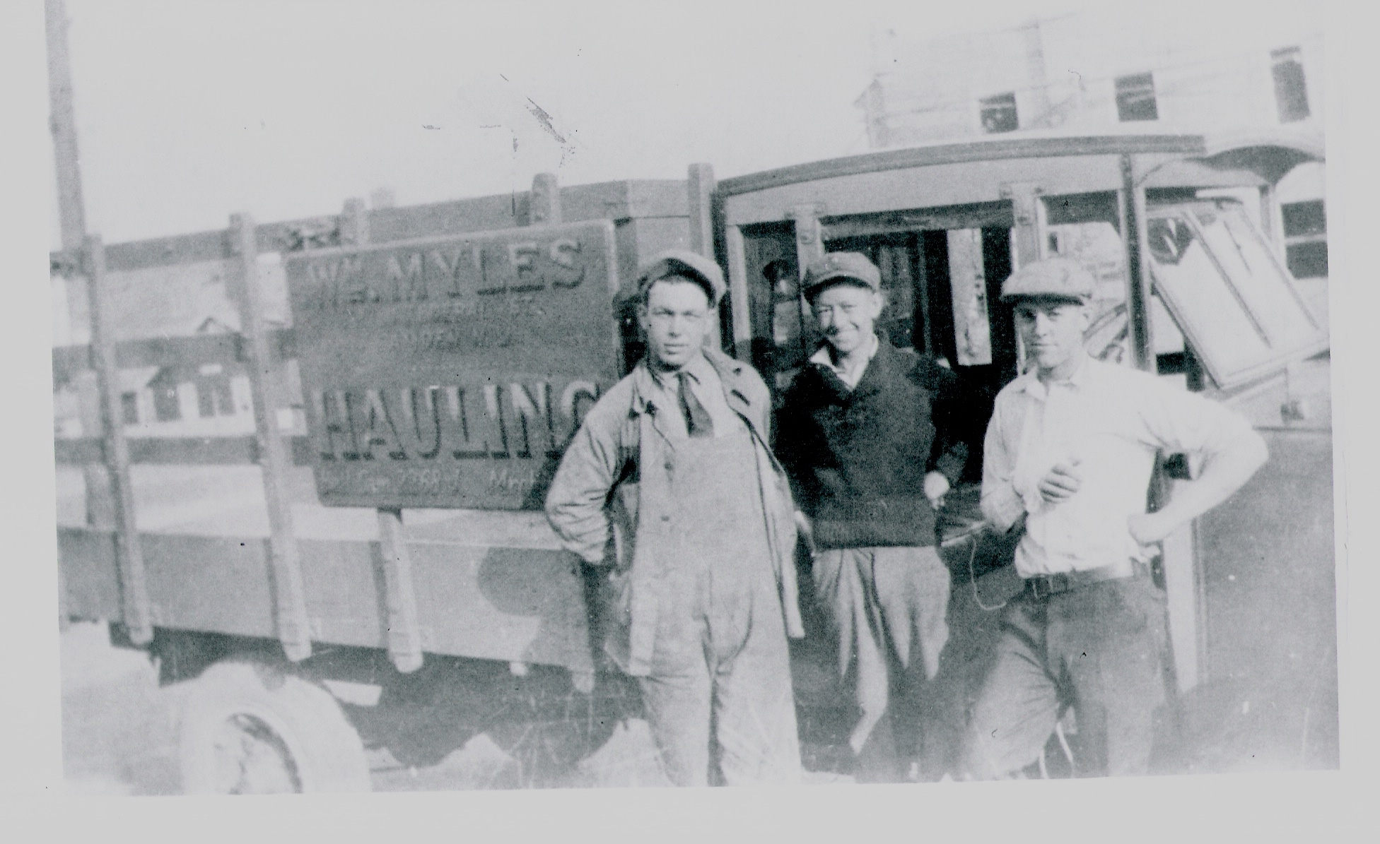 Far right, William J. Myles