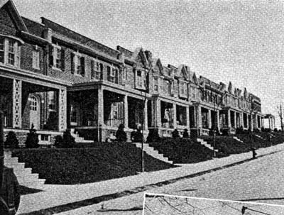 North 32nd Street from Westfield Avenue, April 1925