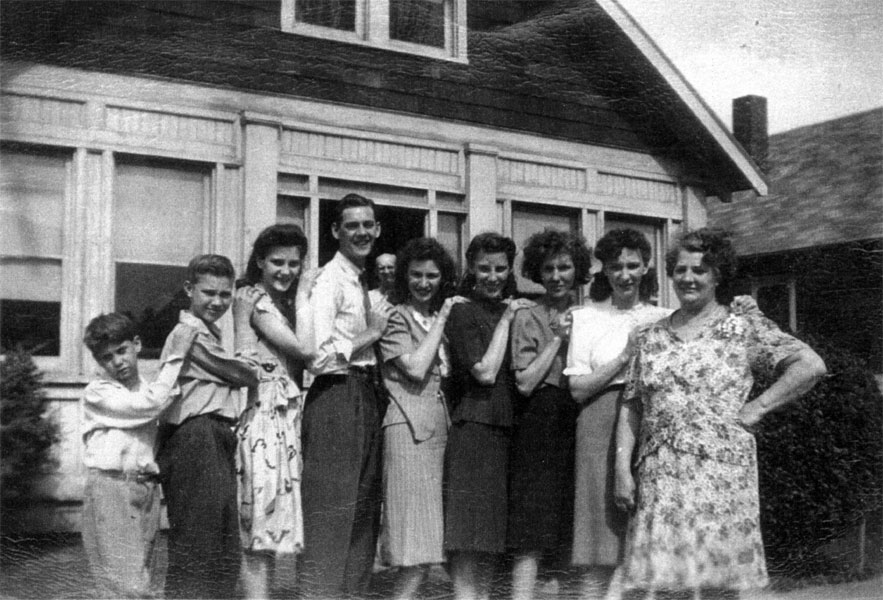 The Baker Family on Lois Avenue in Cramer Hill