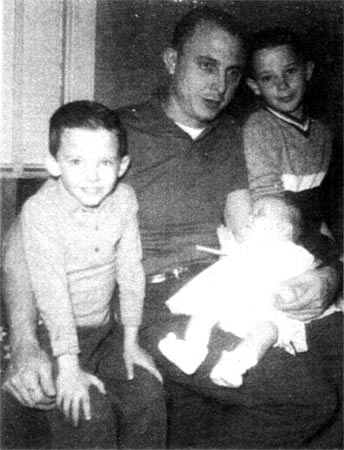 Rocco Nasuti with children Gary, Gail, and Glenn