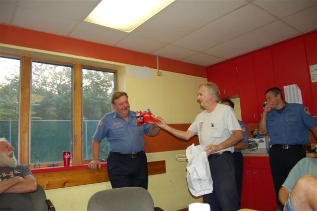 Paul Matyjasik's last day, July 27, 2009