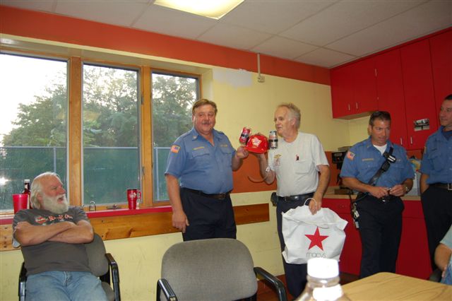 Paul Matyjasik's last day, July 27, 2009