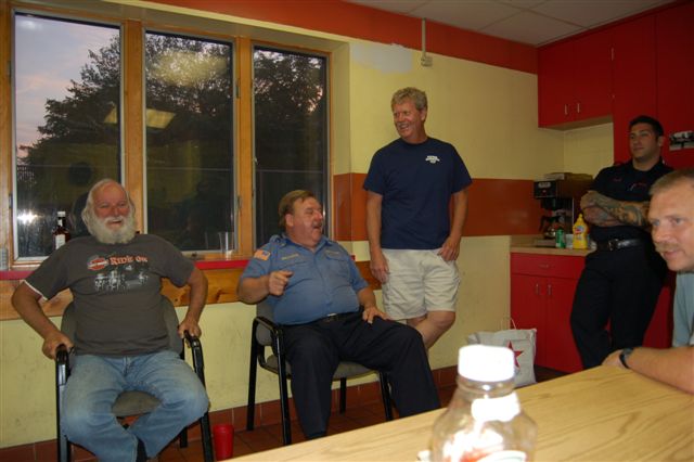 Paul Matyjasik's last day, July 27, 2009