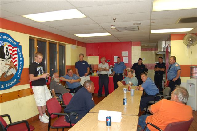 Paul Matyjasik's last day, July 27, 2009