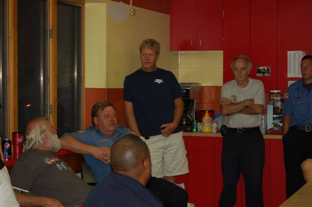Paul Matyjasik's last day, July 27, 2009
